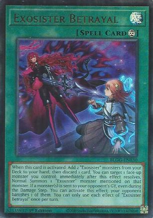 Exosister Betrayal (BLGG-EN130) - Ultra Rare - Battles of Legend: Glorious Gallery