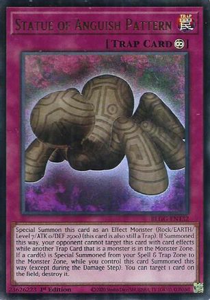 Statue of Anguish Pattern (BLGG-EN132) - Ultra Rare - Battles of Legend: Glorious Gallery