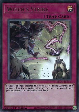 Witch's Strike (BLGG-EN133) - Ultra Rare - Battles of Legend: Glorious Gallery