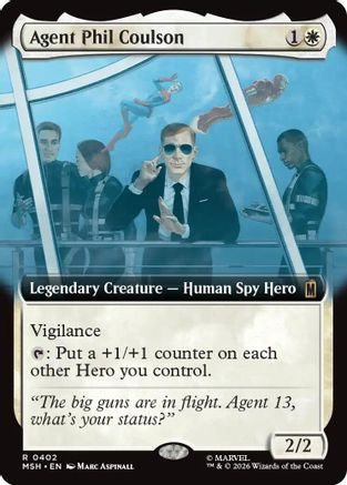 Agent Phil Coulson (Extended Art) (MSH-402) - Marvel Super Heroes - Foil