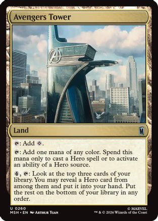Avengers Tower (MSH-260) - Marvel Super Heroes - Foil