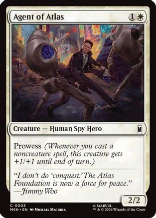 Agent of Atlas (MSH-003) - Marvel Super Heroes - Foil