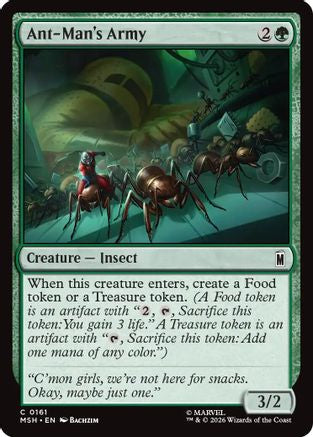 Ant-Man's Army (MSH-161) - Marvel Super Heroes - Foil