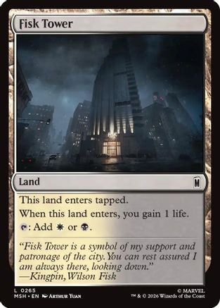 Fisk Tower (MSH-265) - Marvel Super Heroes - Foil