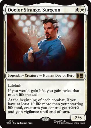 Doctor Strange, Surgeon (MSC-591) - Commander: Marvel Super Heroes - Foil