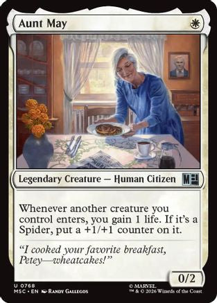 Aunt May (MSC-768) - Commander: Marvel Super Heroes - Foil