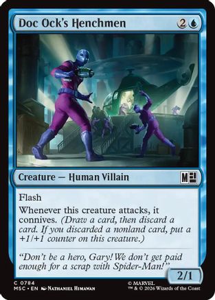 Doc Ock's Henchmen (MSC-784) - Commander: Marvel Super Heroes - Foil