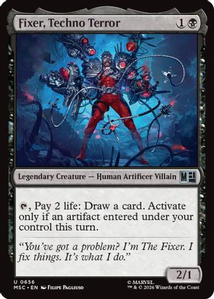 Fixer, Techno Terror (MSC-656) - Commander: Marvel Super Heroes - Foil