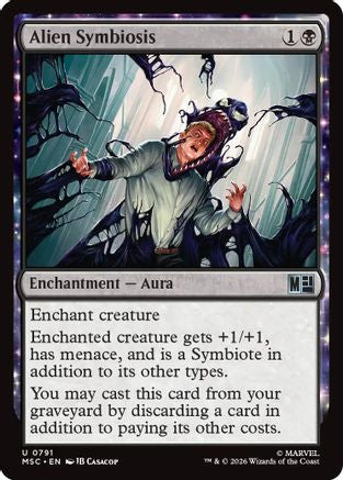 Alien Symbiosis (MSC-791) - Commander: Marvel Super Heroes - Foil