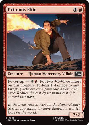 Extremis Elite (MSC-763) - Commander: Marvel Super Heroes - Foil