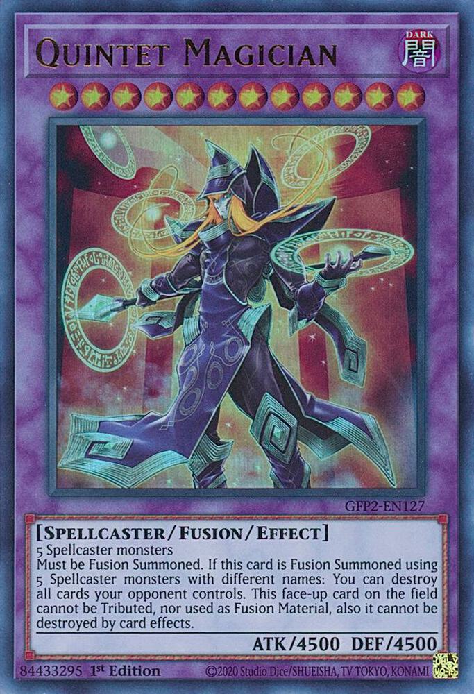 Quintet Magician GFP2-EN127 (Ghosts From the Past: The 2nd Haunting)  - 1st Edition