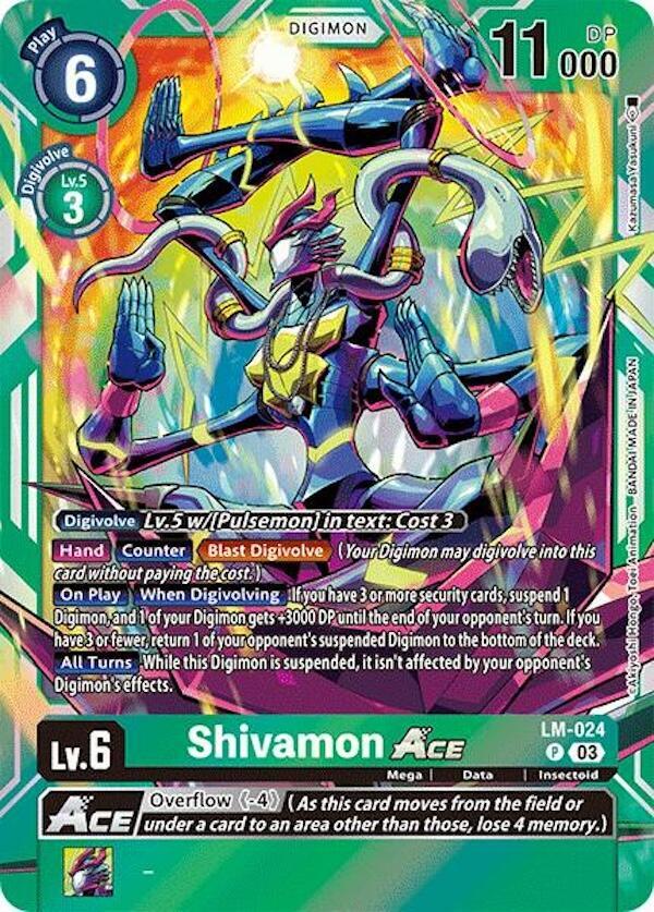 Shivamon ACE LM-024 P (Special Limited Set)  - Foil