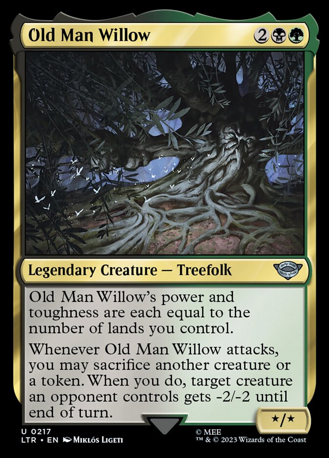 Old Man Willow 217/281 (Universes Beyond: The Lord of the Rings: Tales of Middle-earth) 