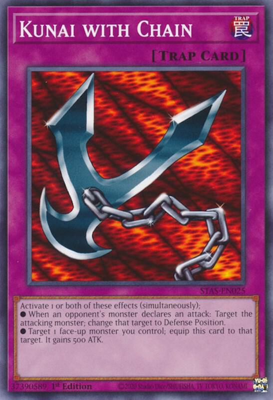 Kunai with Chain STAS-EN025 (2-Player Starter Set)  - 1st Edition