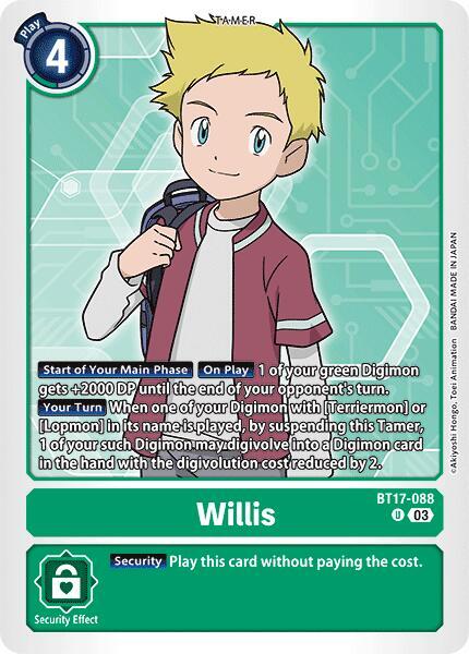 Willis BT17-088 U (Secret Crisis) 