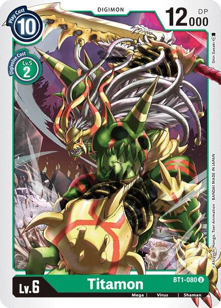 Titamon BT1-080 U (Release Special Booster 1.0) 