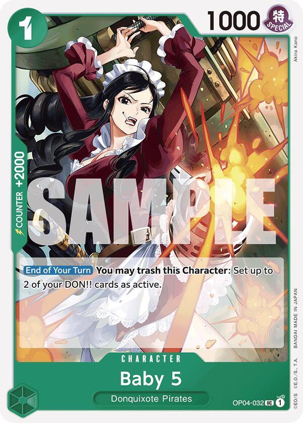 Baby 5 (Reprint) OP04-032 (Premium Booster -The Best-) 