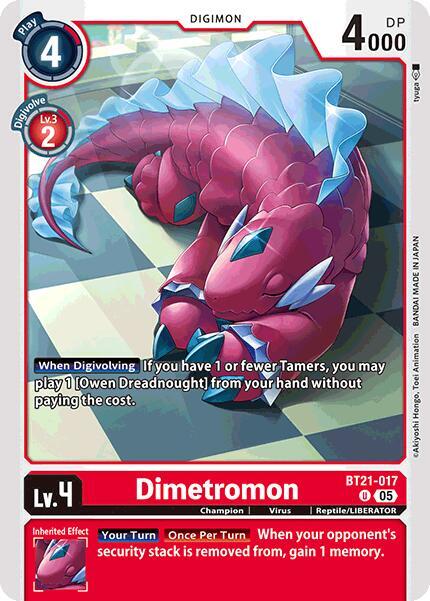 Dimetromon BT21-017 U (World Convergence) 