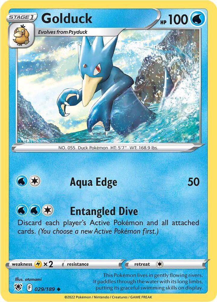 Golduck 029/189 (SWSH10: Astral Radiance) 