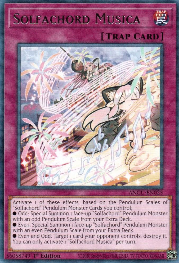 Solfachord Musica ANGU-EN025 (Ancient Guardians)  - 1st Edition
