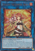 Hiita the Fire Charmer Ablaze UR RA04-EN074 (Quarter Century Stampede)  - 1st Edition