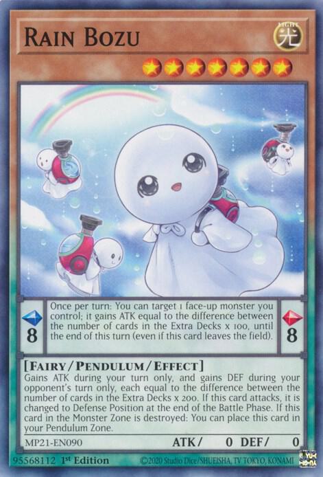 Rain Bozu MP21-EN090 (2021 Tin of Ancient Battles)  - 1st Edition