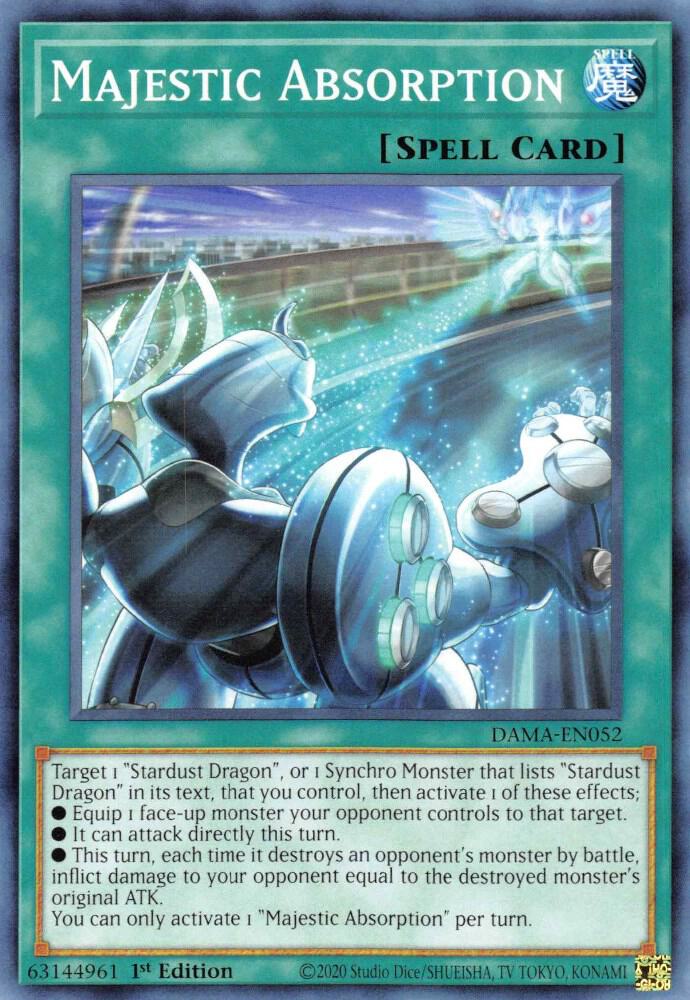 Majestic Absorption DAMA-EN052 (Dawn of Majesty)  - 1st Edition