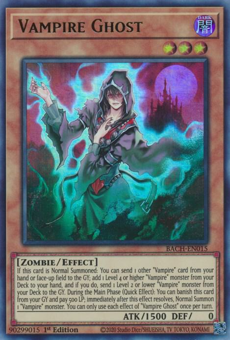 Vampire Ghost BACH-EN015 (Battle of Chaos)  - 1st Edition