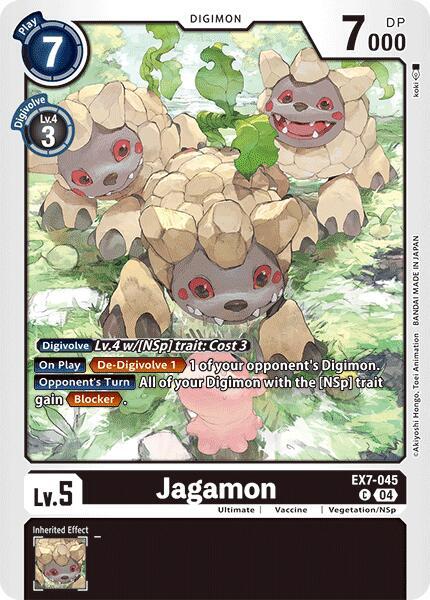 Jagamon EX7-045 C (Digimon LIBERATOR) 