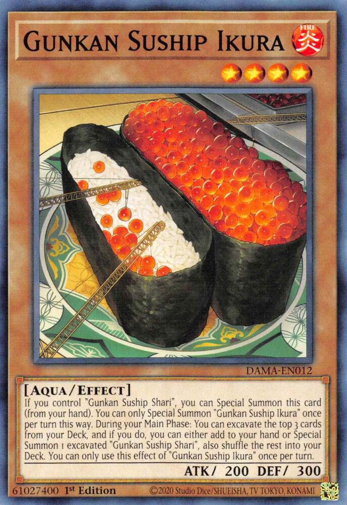 Gunkan Suship Ikura DAMA-EN012 (Dawn of Majesty)  - 1st Edition
