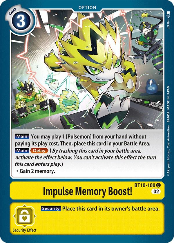 Impulse Memory Boost BT10-100 C (Xros Encounter) 