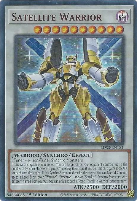 Satellite Warrior Red LDS3-EN121 (Legendary Duelists: Season 3)  - 1st Edition