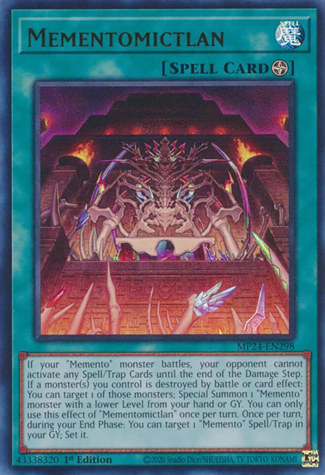Mementomictlan MP24-EN298 (25th Anniversary Tin: Dueling Mirrors)  - 1st Edition