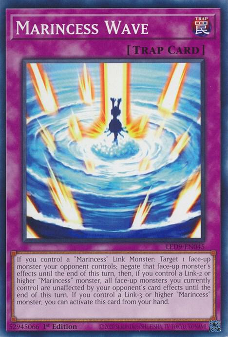 Marincess Wave LED9-EN045 (Legendary Duelists: Duels From the Deep)  - 1st Edition