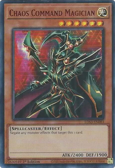 Chaos Command Magician Red LDS3-EN083 (Legendary Duelists: Season 3)  - 1st Edition