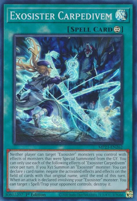 Exosister Carpedivem MP23-EN262 (25th Anniversary Tin: Dueling Heroes Mega Pack)  - 1st Edition