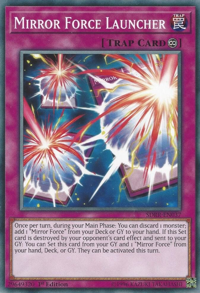 Mirror Force Launcher SDRR-EN037 (Structure Deck: Rokket Revolt)  - 1st Edition