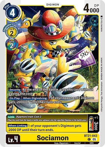 Sociamon BT21-043 C (World Convergence) 