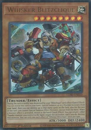 Whisker Blitzclique (CORI-EN010) - Ultra Rare - Chaos Origins