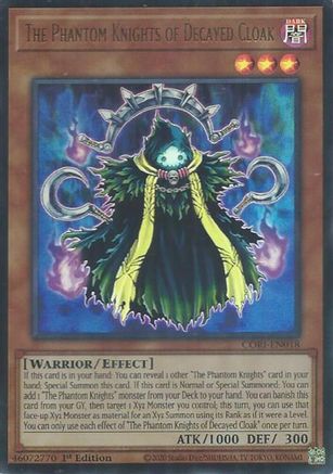 The Phantom Knights of Decayed Cloak (CORI-EN018) - Ultra Rare - Chaos Origins