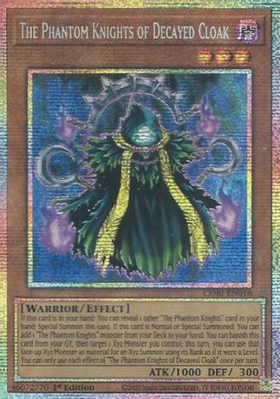 The Phantom Knights of Decayed Cloak (Starlight Rare) (CORI-EN018) - Starlight Rare - Chaos Origins