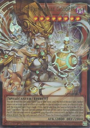 Phara the Primordial Goddess (Extended Art) (CORI-EN022) - Ultra Rare - Chaos Origins