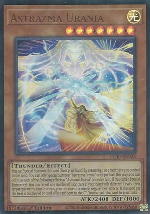 Astrazma Urania (CORI-EN023) - Ultra Rare - Chaos Origins