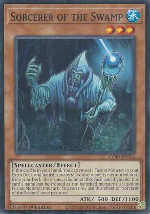 Sorcerer of the Swamp (CORI-EN024) - Common - Chaos Origins