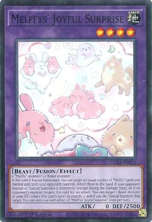 Melffys' Joyful Surprise (CORI-EN034) - Common - Chaos Origins