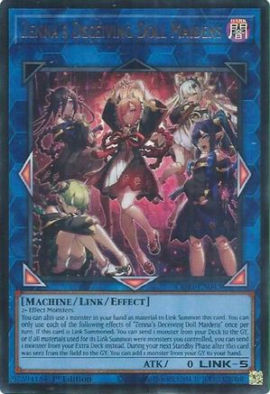Zenna's Deceiving Doll Maidens (CORI-EN043) - Ultra Rare - Chaos Origins