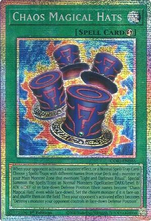 Chaos Magical Hats (Starlight Rare) (CORI-EN046) - Starlight Rare - Chaos Origins