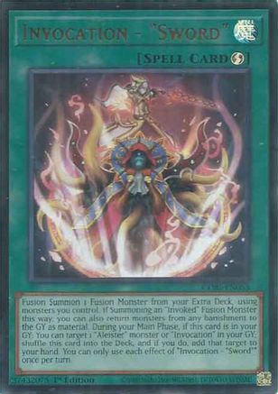 Invocation - "Sword" (CORI-EN053) - Ultra Rare - Chaos Origins