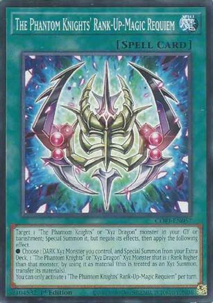 The Phantom Knights' Rank-Up-Magic Requiem (CORI-EN057) - Common - Chaos Origins