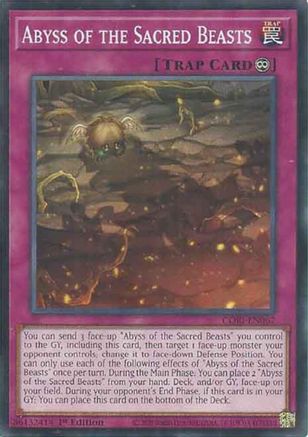 Abyss of the Sacred Beasts (CORI-EN067) - Common - Chaos Origins